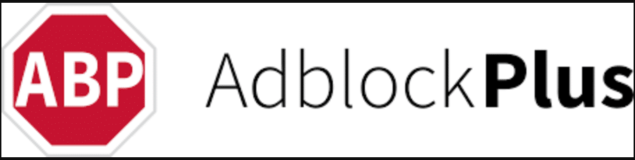 adblock plus logo and text