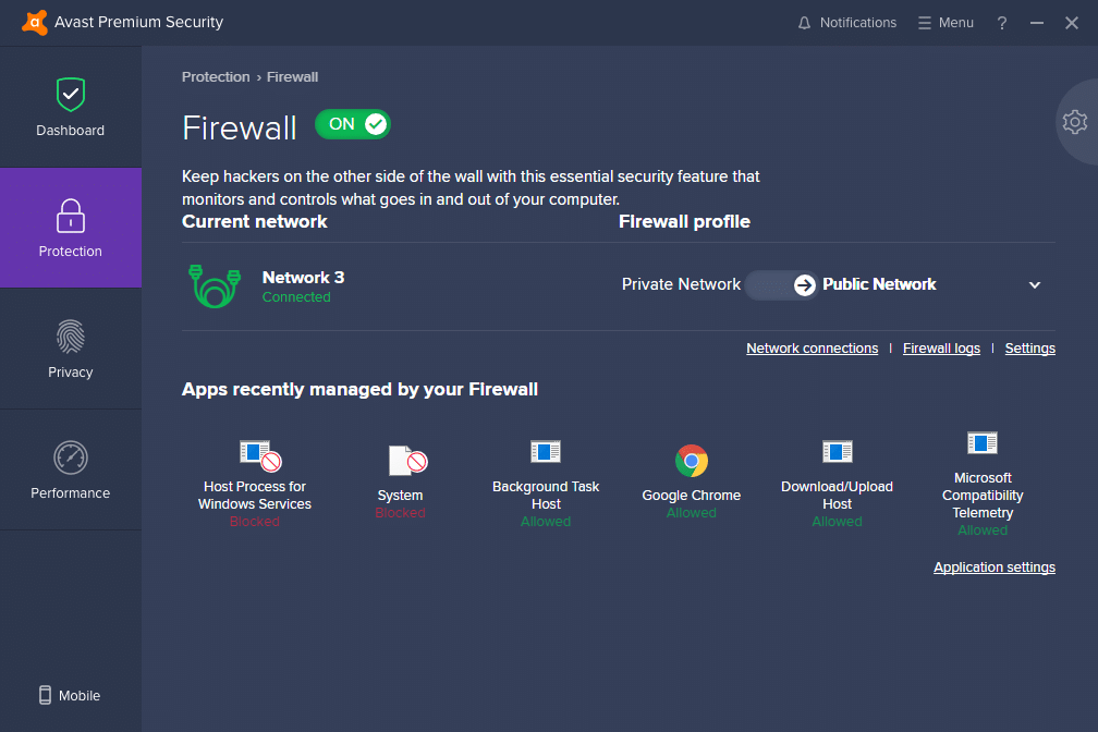 Avast features