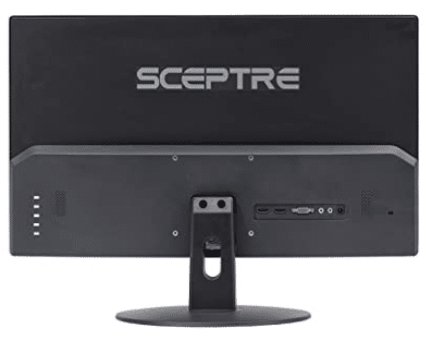 The back of Sceptre monitor
