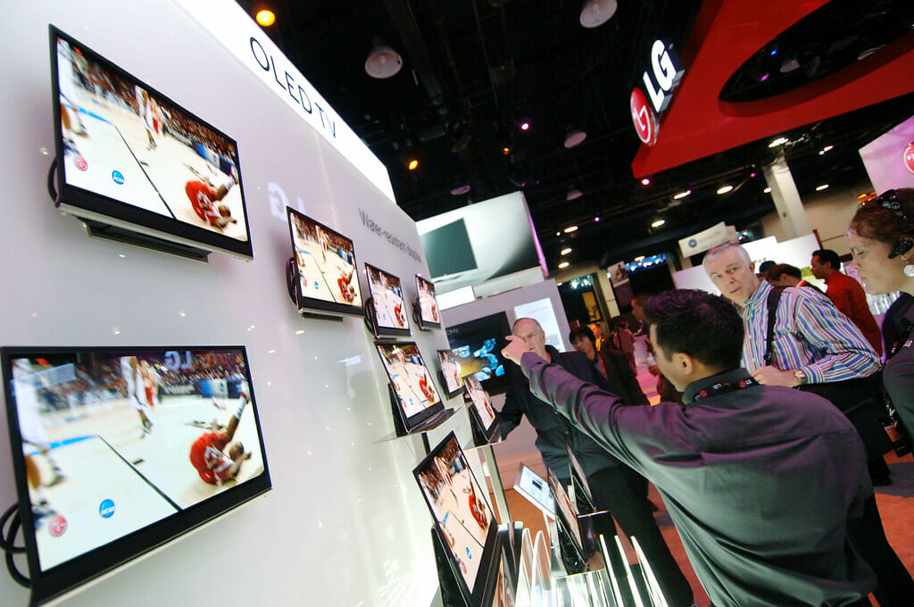 Promotion of OLED TVs