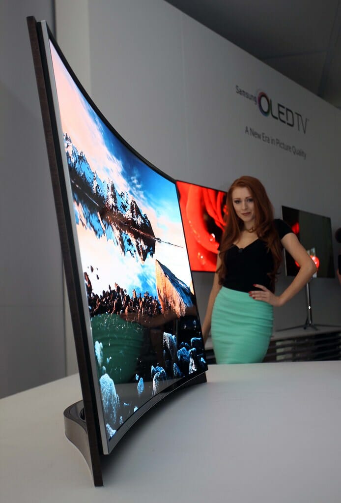 Presentation of Samsung OLED TVs