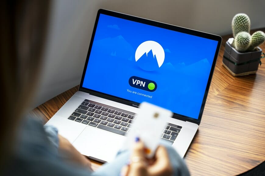VPN installed on laptop