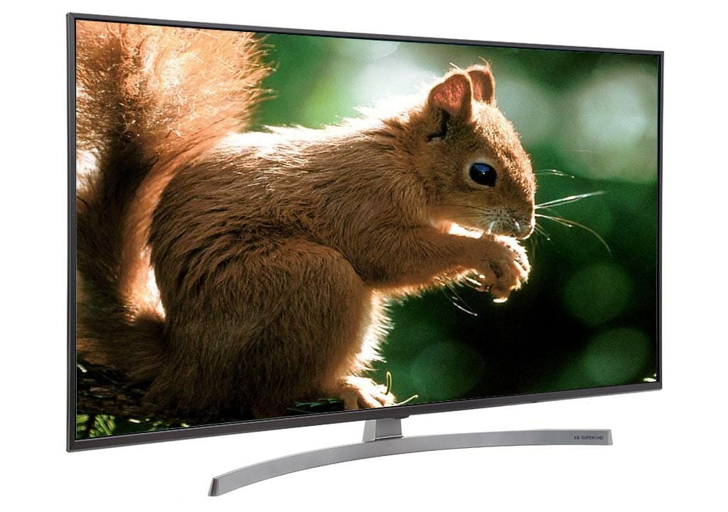 TV with a squirell
