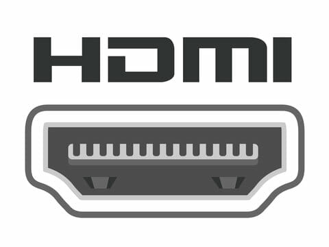 HDMI port cartooned