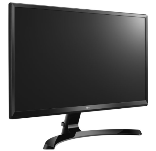 LG black monitor