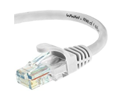 White Ethernet Cable