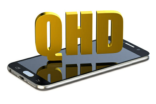 QHD with a phone