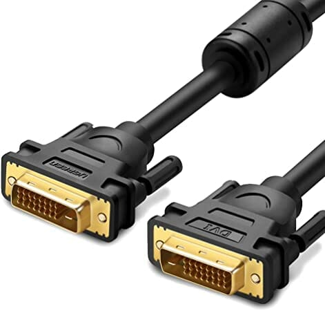 DVI black cables