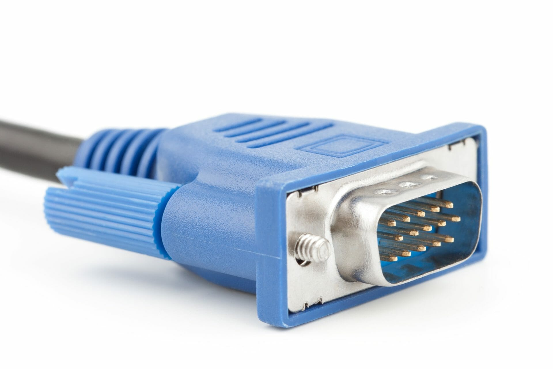 blue VGA cable