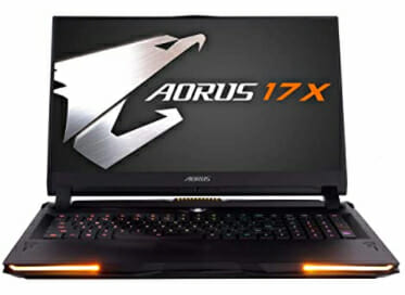 Gigabyte AORUS 17X gaming laptop