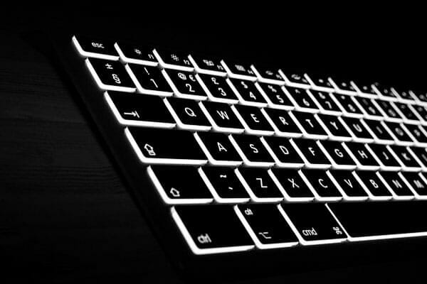 keyboard that is black
