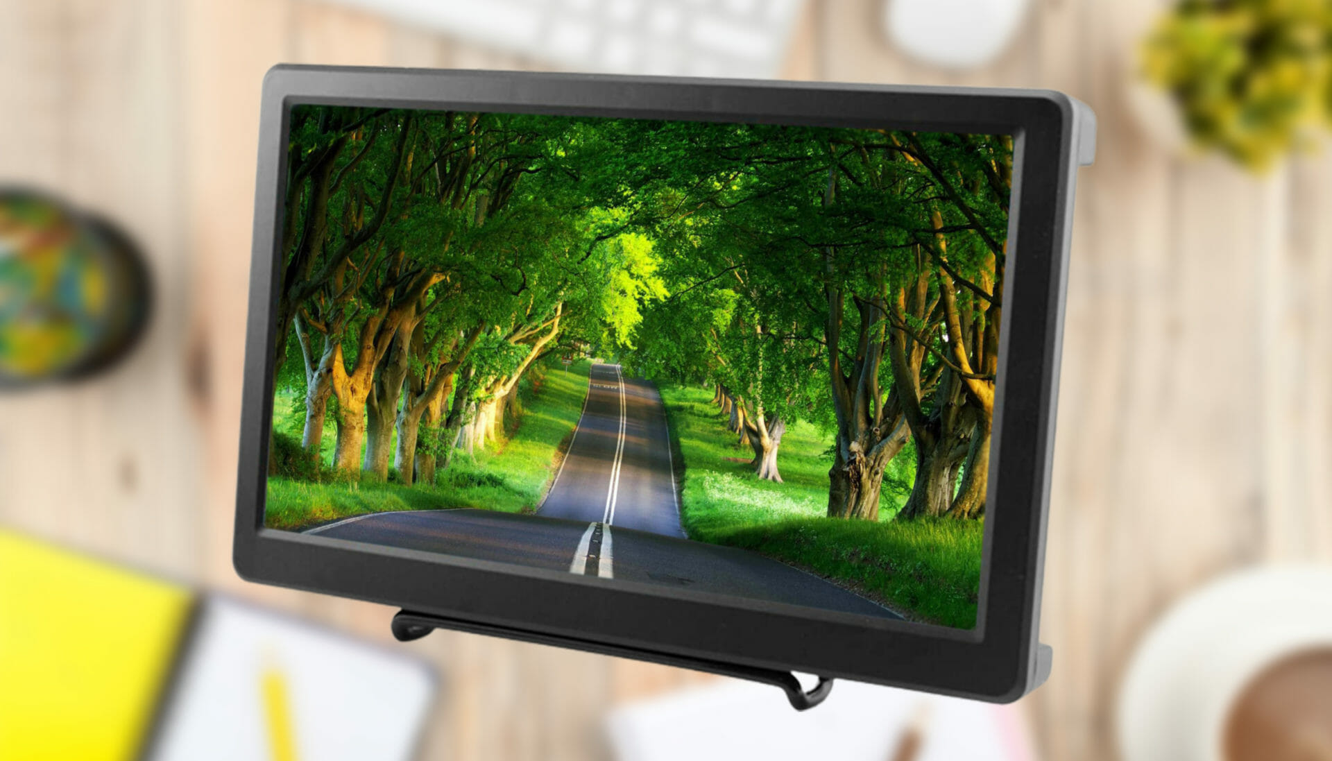 Elecrow 13.3-inch Portable Monitor with nature