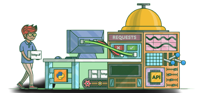 Python requests illustration