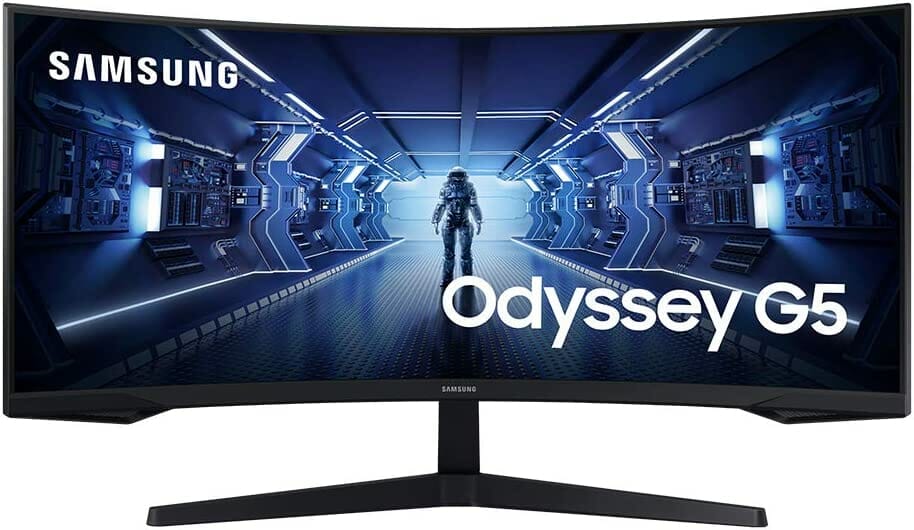  SAMSUNG 34-Inch Odyssey G5 Ultra-Wide Gaming Monitor