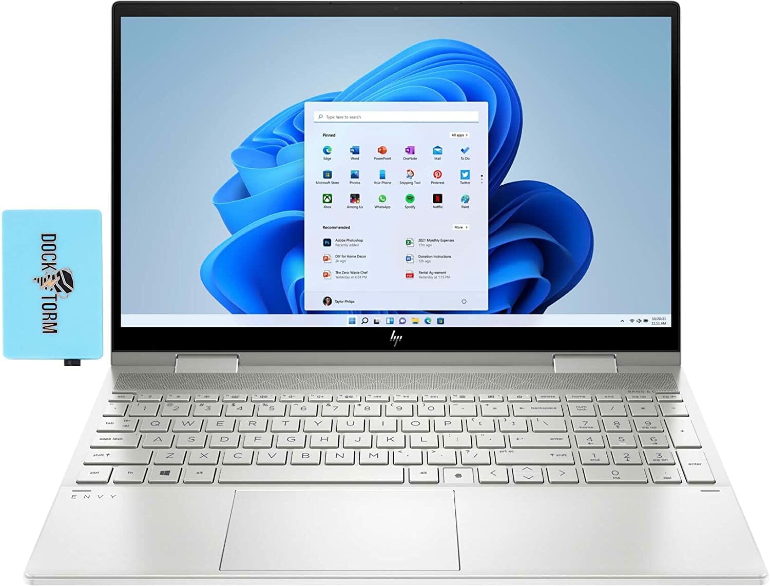 Newest HP Envy x360-15.6" FHD IPS Touchscreen Laptop