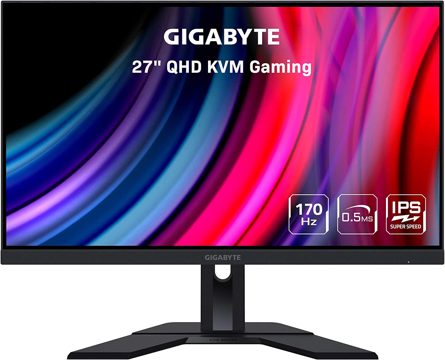 GIGABYTE M27Q 27" 170Hz 1440P -KVM Gaming Monitor