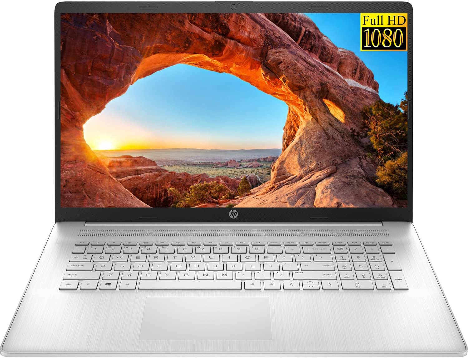  HP 2022 Newest 17 Laptop, 17.3" FHD IPS Display