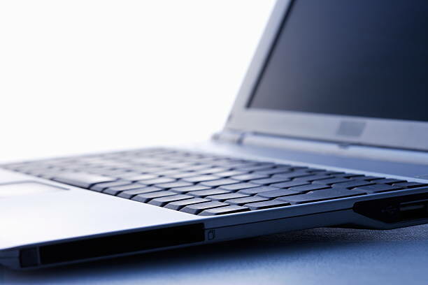 Close up of a laptop