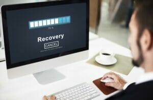 Recovery backup on a laptop