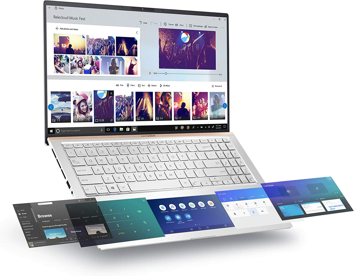 ASUS ZenBook 15 Ultra-Slim Laptop 15.6” FHD NanoEdge Bezel