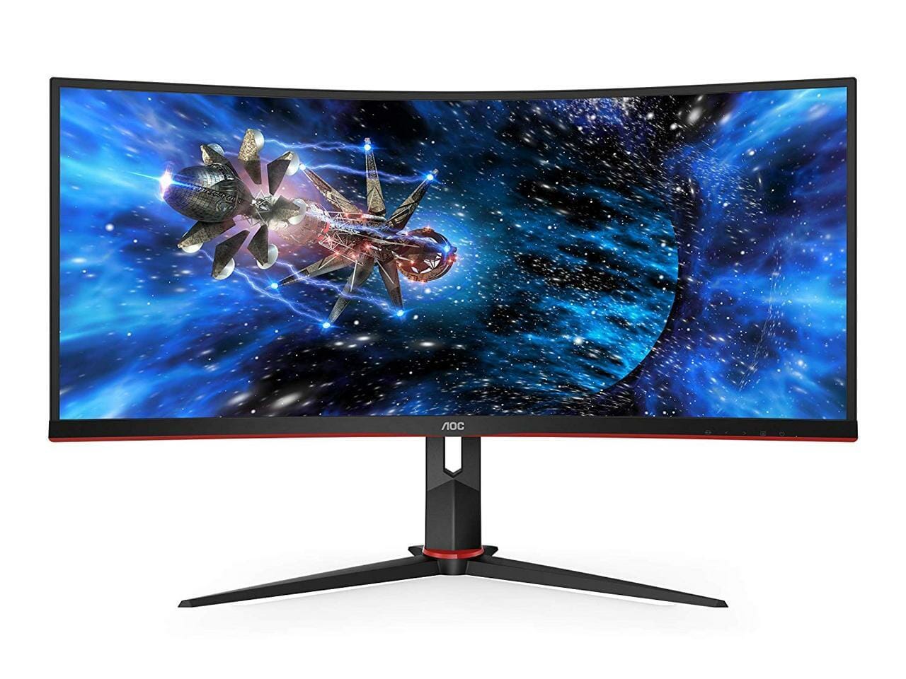 AOC CU34G2X 34" Curved Frameless Immersive Gaming Monitor